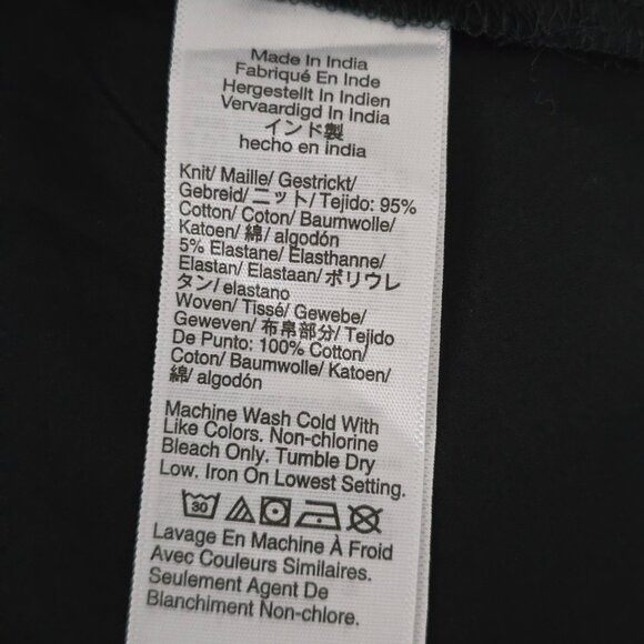 NWT J.Crew Fit & Flare Maxi Dress Milkmaid Black Size M Minimalist - Picture 6 of 7